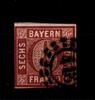 Bayern Bayern 4 Typ II gestempelt einseitig berührt MiNr. 4 Typ II gestempelt einseitig berührt -