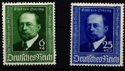 Deutsches Reich Deutsches Reich 760-761 postfrisch MiNr. 760-761 postfrisch -