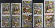 Bulgarien Bulgarien 5153 und 5154 B+D postfrisch Zusammendrucke aus M-Heft / CEPT MiNr. 5153 und 5154 B+D postfrisch Zusammendrucke aus M- -