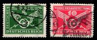Deutsches Reich Deutsches Reich 370Y-371Y gestempelt MiNr. 370Y-371Y gestempelt -