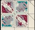Sowjetunion Sowjetunion 3181-3183 postfrisch Viererblock Kehrdruckpaar MiNr. 3181-3183 postfrisch Viererblock Kehrdruckpaar -