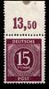 Alliierte Besetzung Alliierte Besetzung 921P OR dgz postfrisch Fleck im Oberrand MiNr. 921P OR dgz postfrisch Fleck im Oberrand -