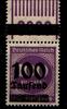 Deutsches Reich Deutsches Reich 289b OPD B c W OR postfrisch 1/11/1 MiNr. 289b OPD B c W OR postfrisch 1/11/1 -