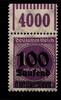 Deutsches Reich Deutsches Reich 289b OPD D a W OR postfrisch 1/11/1, geprüft Infla MiNr. 289b OPD D a W OR postfrisch 1/11/1, geprüft Infla -