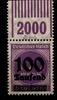 Deutsches Reich Deutsches Reich 289b OPD a W OR postfrisch 1/11/1 MiNr. 289b OPD a W OR postfrisch 1/11/1 -