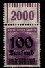 Deutsches Reich Deutsches Reich 289b OPD a W OR postfrisch 1/11/1 MiNr. 289b OPD a W OR postfrisch 1/11/1 -