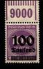 Deutsches Reich Deutsches Reich 289b OPD a W OR postfrisch 1/11/1 MiNr. 289b OPD a W OR postfrisch 1/11/1 -