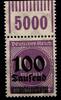 Deutsches Reich Deutsches Reich 289b OPD a W OR postfrisch 1/11/1 MiNr. 289b OPD a W OR postfrisch 1/11/1 -
