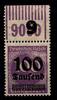 Deutsches Reich Deutsches Reich 289b OPD K i W OR postfrisch 1/11/1, geprüft Infla MiNr. 289b OPD K i W OR postfrisch 1/11/1, geprüft Infla -