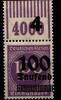 Deutsches Reich Deutsches Reich 289b OPD K i W OR postfrisch 1/11/1 MiNr. 289b OPD K i W OR postfrisch 1/11/1 -