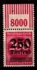 Deutsches Reich Deutsches Reich 292 OPD A a WOR postfrisch 2/9/2, geprüft Infla MiNr. 292 OPD A a WOR postfrisch 2/9/2, geprüft Infla -
