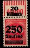 Deutsches Reich Deutsches Reich 296 OPD G f WOR postfrisch 1/11/1 MiNr. 296 OPD G f WOR postfrisch 1/11/1 -