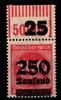 Deutsches Reich Deutsches Reich 296 OPD K i WOR postfrisch 1/11/1 MiNr. 296 OPD K i WOR postfrisch 1/11/1 -