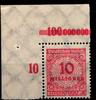 Deutsches Reich Deutsches Reich 318P OR postfrisch Platte B vom Eckrand MiNr. 318P OR postfrisch Platte B vom Eckrand -
