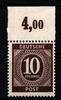 Alliierte Besetzung Alliierte Besetzung 918P OR ndgz postfrisch MiNr. 918P OR ndgz postfrisch -