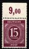 Alliierte Besetzung Alliierte Besetzung 921P OR dgz postfrisch vom Eckrand MiNr. 921P OR dgz postfrisch vom Eckrand -