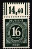 Alliierte Besetzung Alliierte Besetzung 923W OR postfrisch MiNr. 923W OR postfrisch -