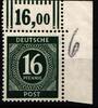 Alliierte Besetzung Alliierte Besetzung 923W OR postfrisch vom Eckrand MiNr. 923W OR postfrisch vom Eckrand -
