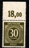 Alliierte Besetzung Alliierte Besetzung 928P OR dgz postfrisch MiNr. 928P OR dgz postfrisch -