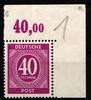 Alliierte Besetzung Alliierte Besetzung 929P OR ndgz postfrisch vom Eckrand MiNr. 929P OR ndgz postfrisch vom Eckrand -
