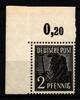 Alliierte Besetzung Alliierte Besetzung 943PcOR ndgz postfrisch Eckrand, Farbestimmung Arge MiNr. 943PcOR ndgz postfrisch Eckrand, Farbestimmung Arg -