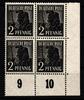 Alliierte Besetzung Alliierte Besetzung 943W UR postfrisch vom Eckrand MiNr. 943W UR postfrisch vom Eckrand -