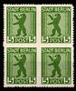 SBZ SBZ 1 AB vx postfrisch Typenprüfung, 4er Block MiNr. 1 AB vx postfrisch Typenprüfung, 4er Block -