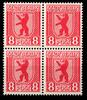SBZ SBZ 3 A ux postfrisch Typenprüfung, 4er Block MiNr. 3 A ux postfrisch Typenprüfung, 4er Block -