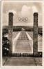 Deutsches Reich 611 auf Postkarte Olympiakarte -
