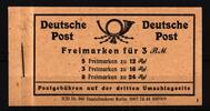 Alliierte Besetzung Alliierte Besetzung MH 50 postfrisch MiNr. MH 50 postfrisch -