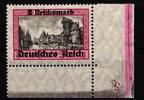 Deutsches Reich Deutsches Reich 759 postfrisch Eckrand mit Plattennummer (am Rand Falz) MiNr. 759 postfrisch Eckrand mit Plattennummer (am Rand -