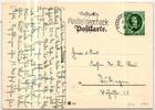 Deutsches Reich 608 als Ersttagsbrief portogerechte FDC Karte BU