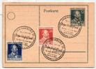 Gemeinschaftsausgabe 963, 964 auf Postkarte Vorerstag -