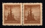 Thüringen Thüringen 92AY az2 postfrisch waagerechtes Paar MiNr. 92AY az2 postfrisch waagerechtes Paar -