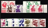 Berlin Berlin 402-411 postfrisch waagerechtes Paar MiNr. 402-411 postfrisch waagerechtes Paar -