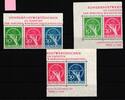 Berlin Berlin 68-70 postfrisch alle Zusammendrucke W 1, W2 und W 3 aus Block 1 MiNr. 68-70 postfrisch alle Zusammendrucke W 1, W2 und W -