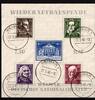 SBZ SBZ Block 3AX gestempelt vom Ersttag, Weimar 27.3.46 MiNr. Block 3AX gestempelt vom Ersttag, Weimar 27.3.46 -