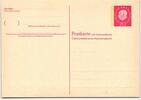 BRD P 47 als Ganzsache ungebraucht, Frage- und Antwortteil -