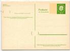 BRD P 45 I als Ganzsache ungebraucht, Frage- und Antwortteil -