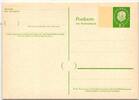 BRD P 45 I als Ganzsache ungebraucht, Frage- und Antwortteil -