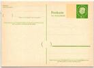 BRD P 45 I als Ganzsache ungebraucht, Frage- und Antwortteil -