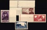 Frankreich Frankreich 467-470 postfrisch Kriegshilfswerk teilweise vom Rand MiNr. 467-470 postfrisch Kriegshilfswerk teilweise vom Rand -