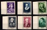 Frankreich Frankreich 1053-1058 postfrisch vom Seitenrand MiNr. 1053-1058 postfrisch vom Seitenrand -