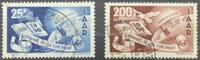 Saarland Saarland 297-298 gestempelt MiNr. 297-298 gestempelt -