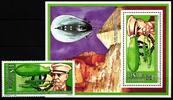 Guinea Guinea 6311 und Block 1647 postfrisch Zeppelin MiNr. 6311 und Block 1647 postfrisch Zeppelin -