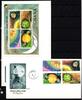 Ghana Ghana 787-790 und Block 79 gestempelt als FDC / Raumfahrt MiNr. 787-790 und Block 79 gestempelt als FDC / Raumfahrt -