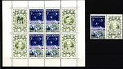 Rumänien Rumänien 3022 und Block 95 postfrisch Raumfahrt MiNr. 3022 und Block 95 postfrisch Raumfahrt -