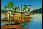 Ghana Ghana Block 201 postfrisch Prähistorische Tiere Dinosaurier MiNr. Block 201 postfrisch Prähistorische Tiere Dinosaurier -