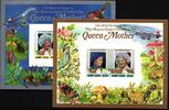 St. Lucia St. Lucia Block 41 und 42 B postfrisch Queen Mother MiNr. Block 41 und 42 B postfrisch Queen Mother -