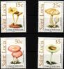 St. Lucia St. Lucia 948-951 postfrisch Pilze MiNr. 948-951 postfrisch Pilze -